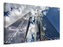 Load image into Gallery viewer, Canvas print 2 skyscrapers
