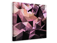 Canvas print 3D Crystal Structure