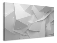 Canvas print 3D-Grid