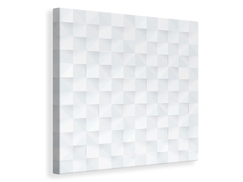 Canvas print 3D-Chessboard
