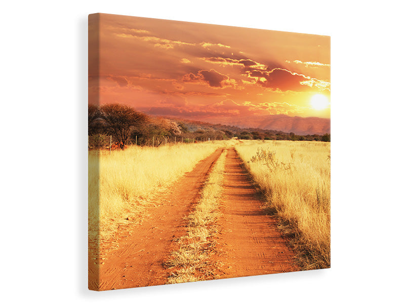 Canvas print Dusk In Kenya