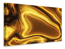 Load image into Gallery viewer, Canvas print Abstract Liquid Gold

