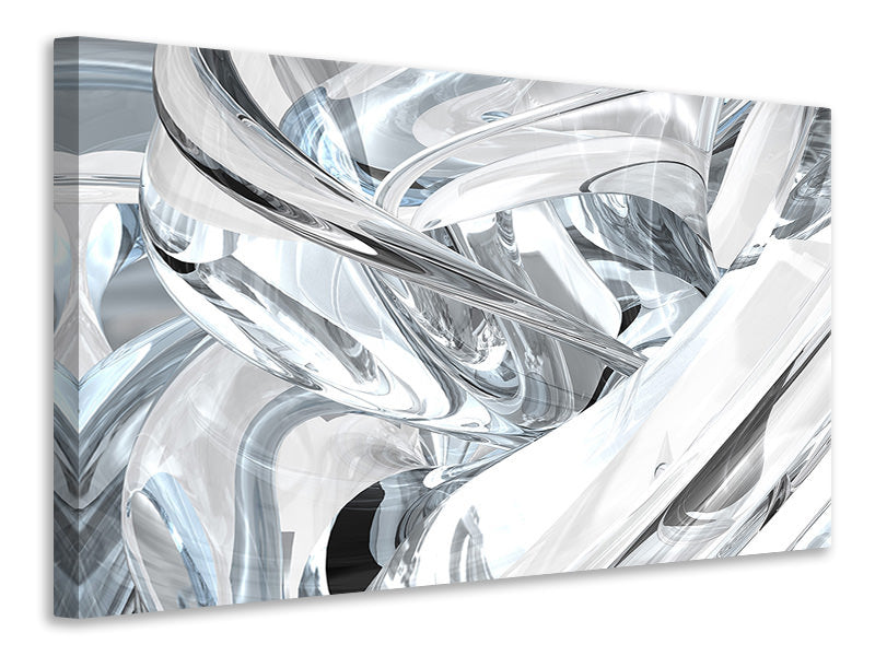 Canvas print Abstract Glass Webs