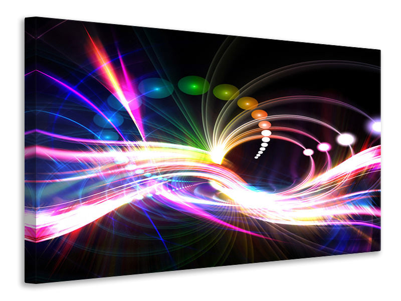 Canvas print Abstract Light Reflections