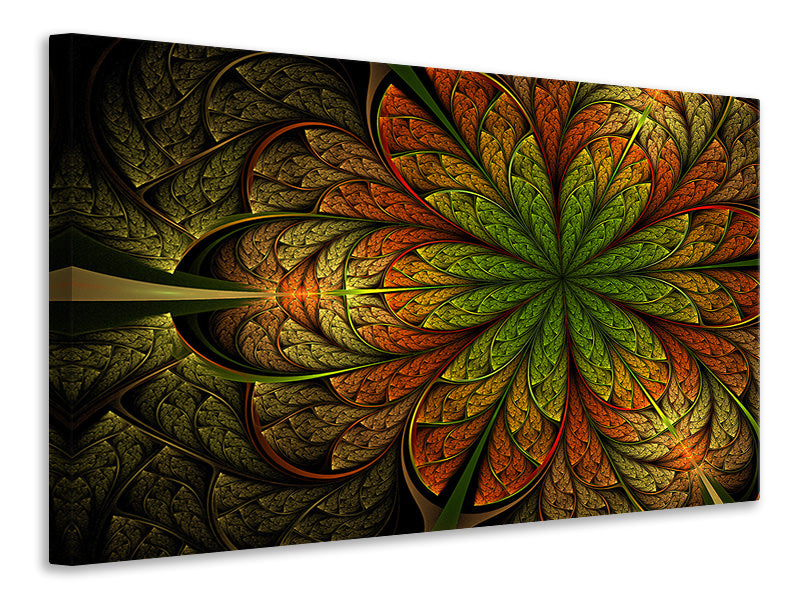 Canvas print Abstract Floral Pattern