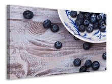 Load image into Gallery viewer, Canvas print Blueberries
