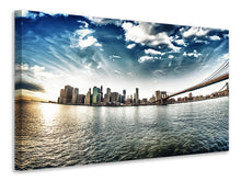 Load image into Gallery viewer, Canvas print Brooklyn Bridge From The Other Side
