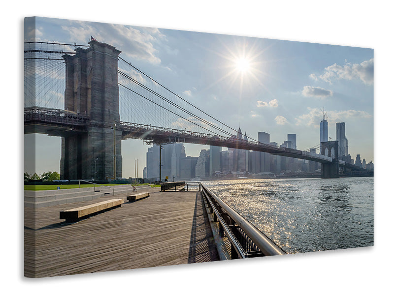 Canvas print Brooklyn Bridge