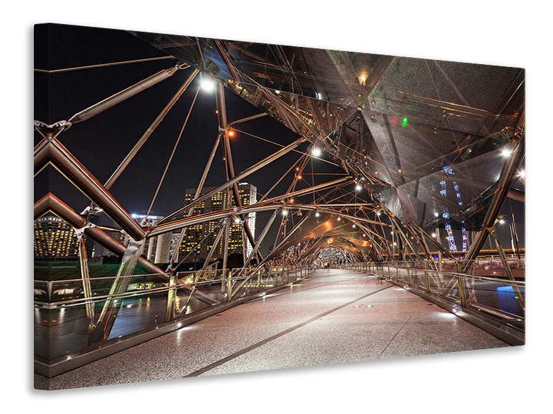Canvas print Bridge Lights
