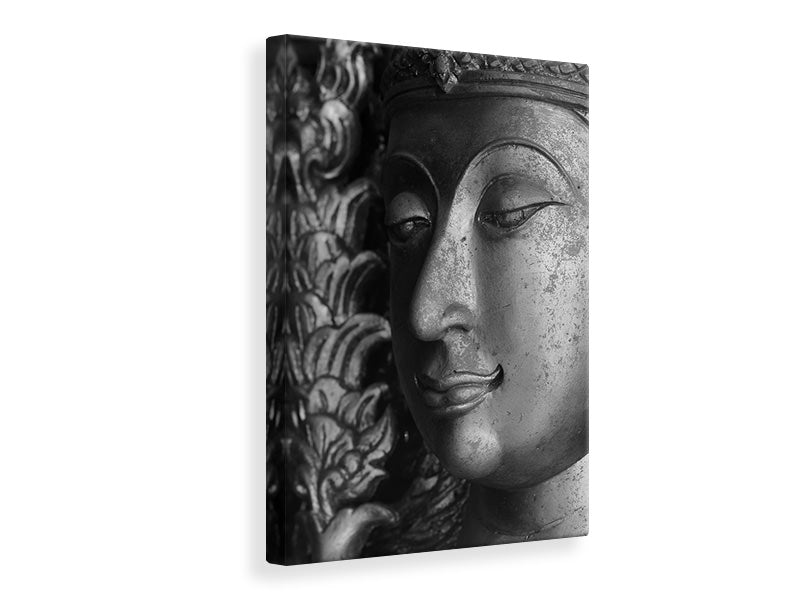 Canvas print Buddha Close Up