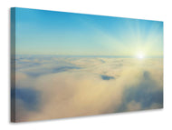 Canvas print Photo Wallaper Dawn Above The Clouds