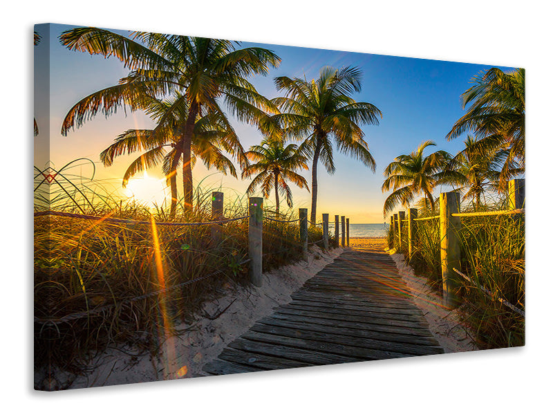Canvas print The Beach House
