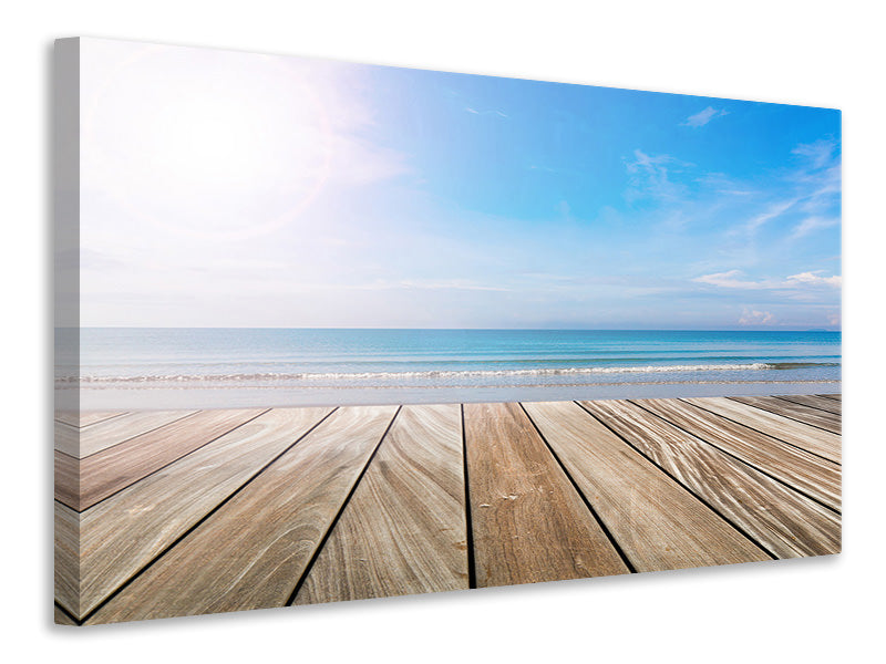 Canvas print The Beautiful Beach House