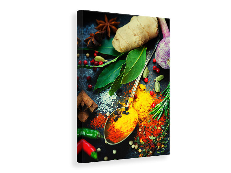 Canvas print The Spice Spoon
