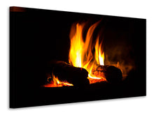 Load image into Gallery viewer, Canvas print The Fireplace
