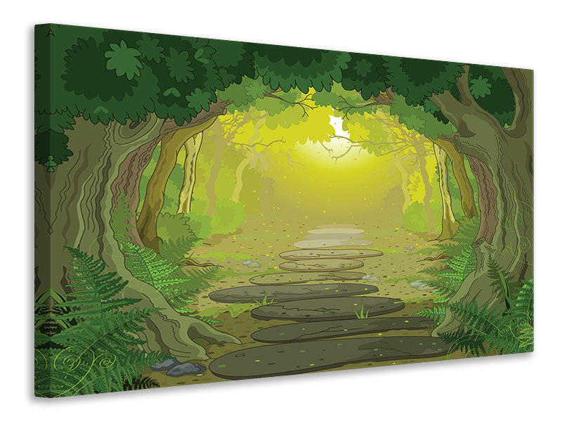 Canvas print Fairy Tales Forest