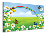 Canvas print The Colorful Rainbow