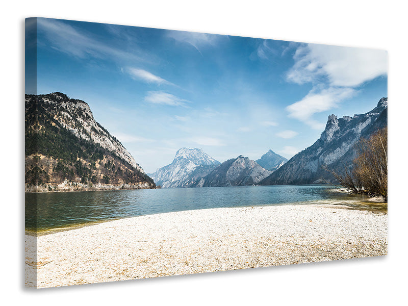 Canvas print The Idyllic Mountain Lake