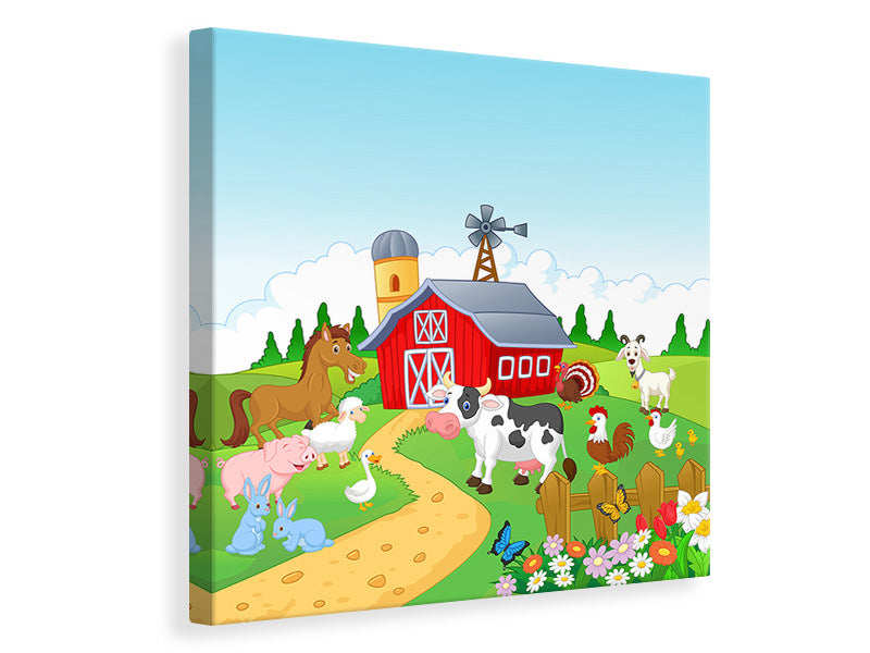 Canvas print Funny Farm