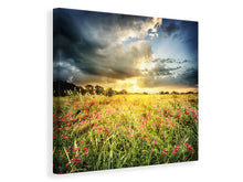 Load image into Gallery viewer, Canvas print Flowers Landscape
