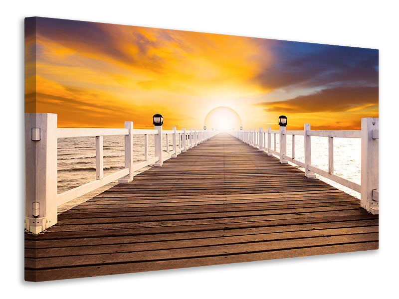 Canvas print The Bridge On Happiness