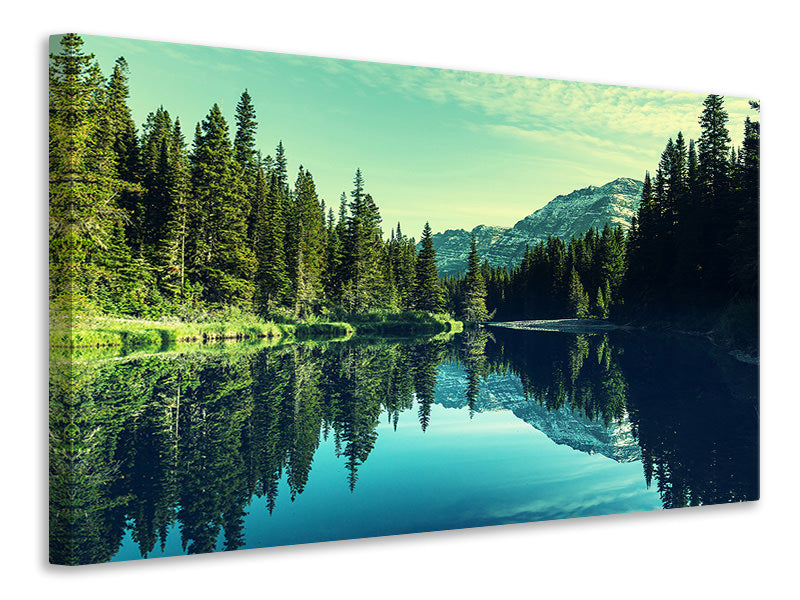 Canvas print The Music Of Silence In The Mountains