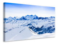 Canvas print The Swiss Alps
