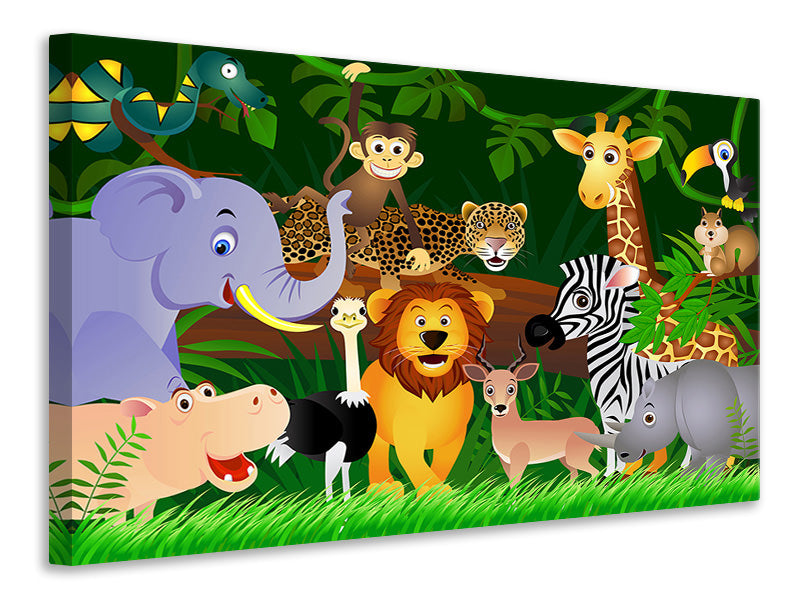 Canvas print Jungle King