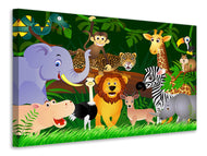 Canvas print Jungle King