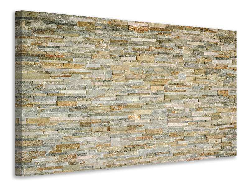 Canvas print Noble Stone Wall