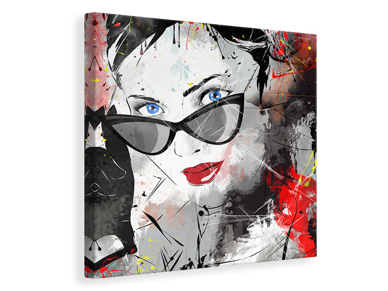 Canvas print Face