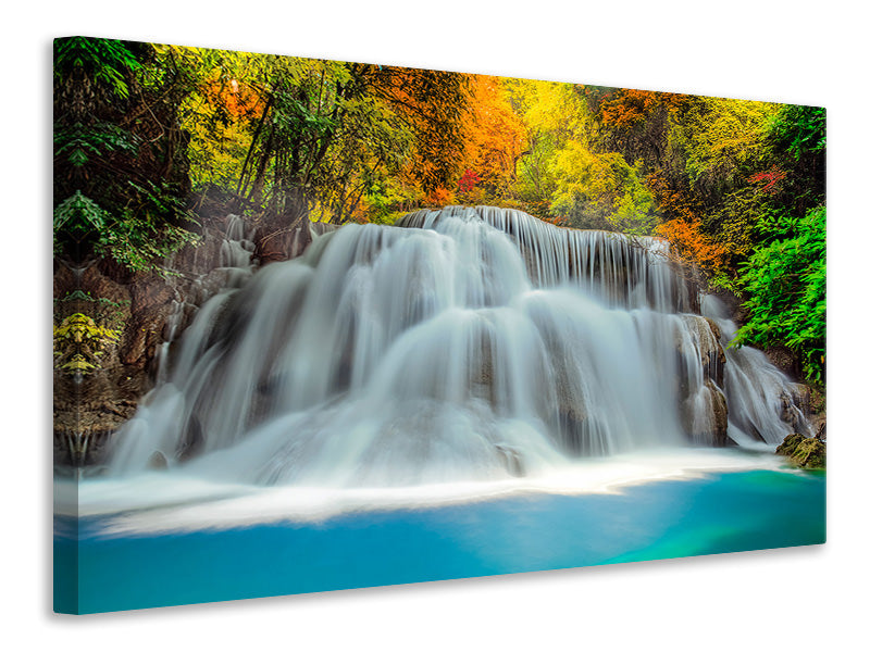 Canvas print Falling Water