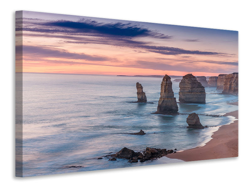 Canvas print Rocks In The Surf