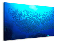Canvas print Fish World