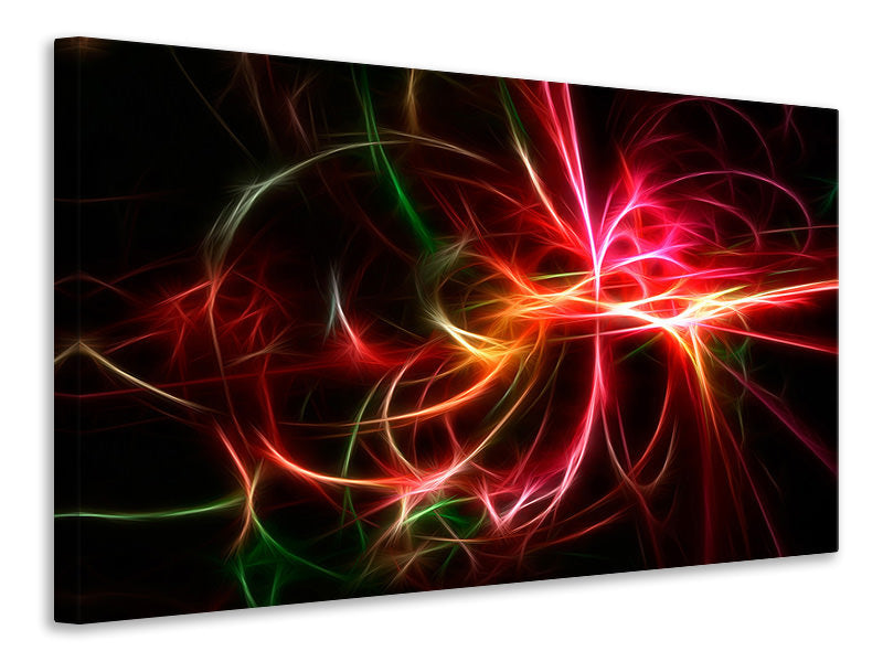 Canvas print Fraktally Light Spectacle