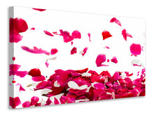 Load image into Gallery viewer, Canvas print Let It Rain Red Roses For Me
