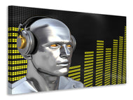 Canvas print Futuristic DJ