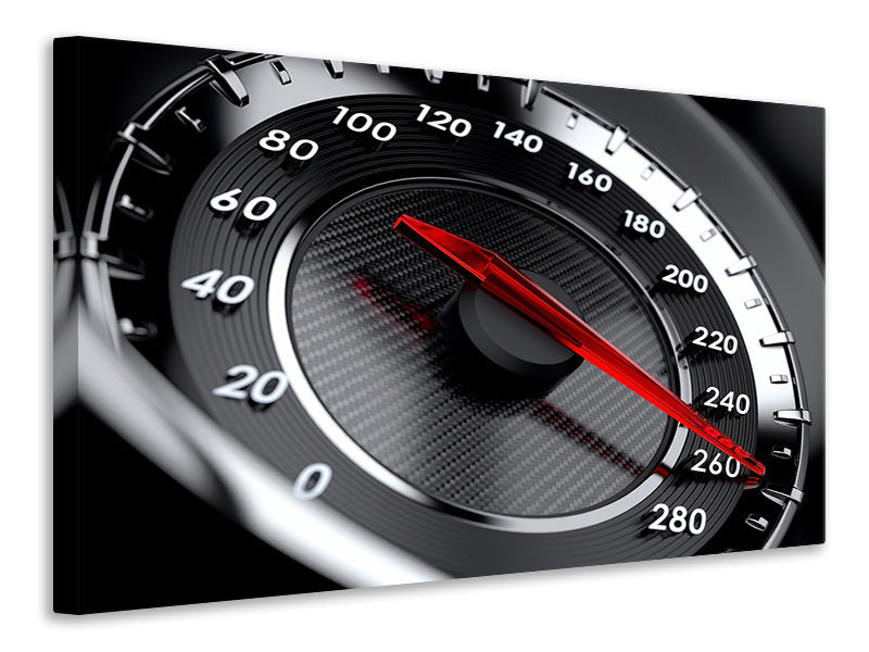 Canvas print Speed