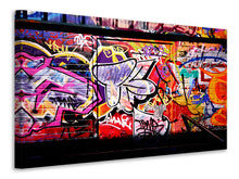 Load image into Gallery viewer, Canvas print Graffiti Wall Art
