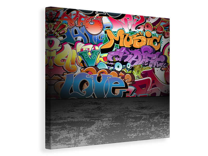 Canvas print Graffiti Writing