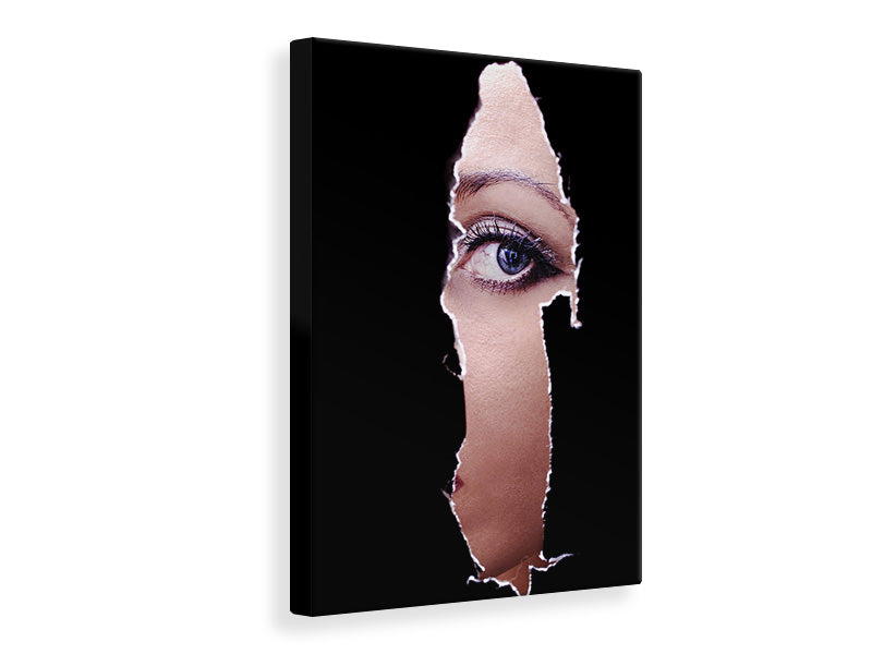 Canvas print Peephole