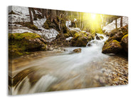 Canvas print Cascading Waterfall