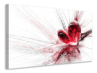 Canvas print Heart Reflection