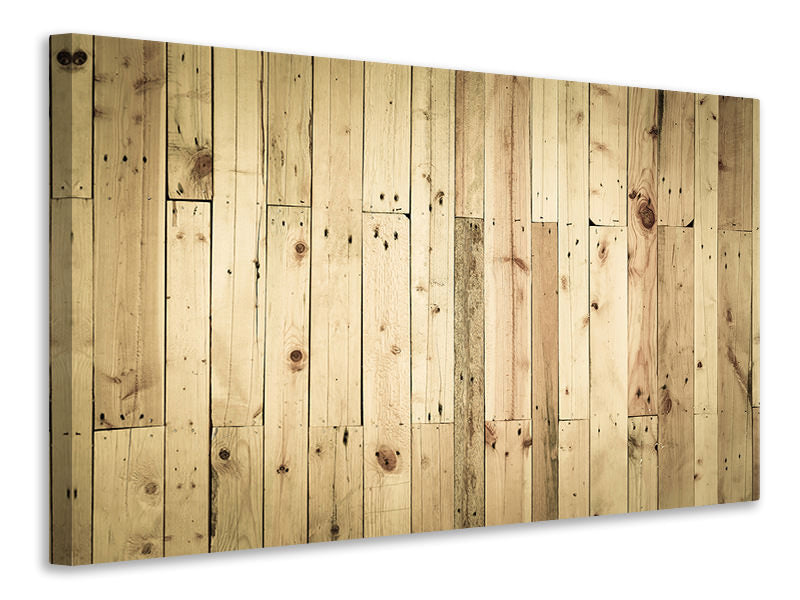 Canvas print Wood Panels