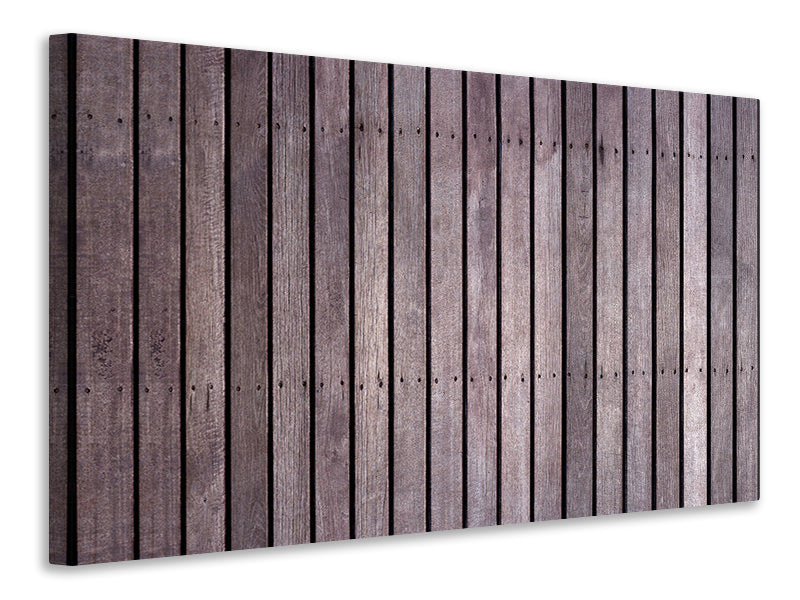 Canvas print Wood Wall