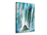 Canvas print In Waterfall