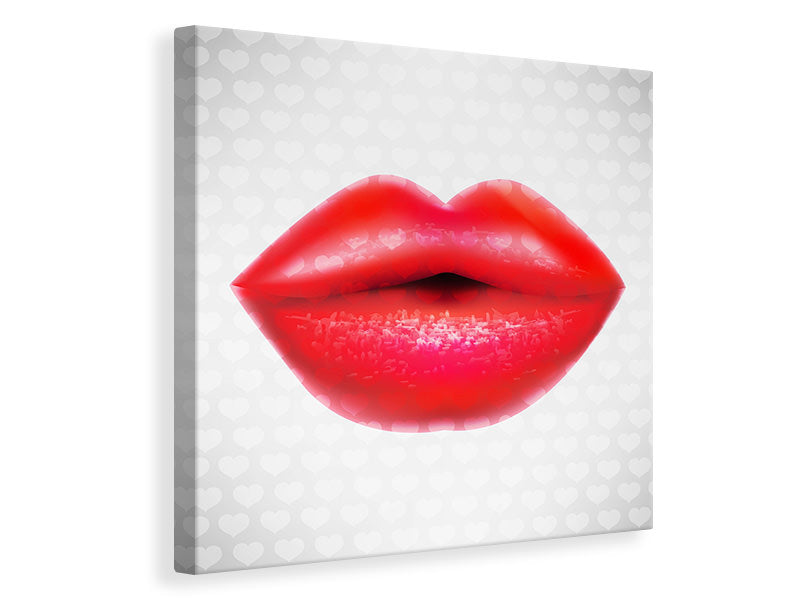 Canvas print Kiss