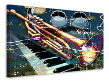 Load image into Gallery viewer, Canvas print Let The Music Play

