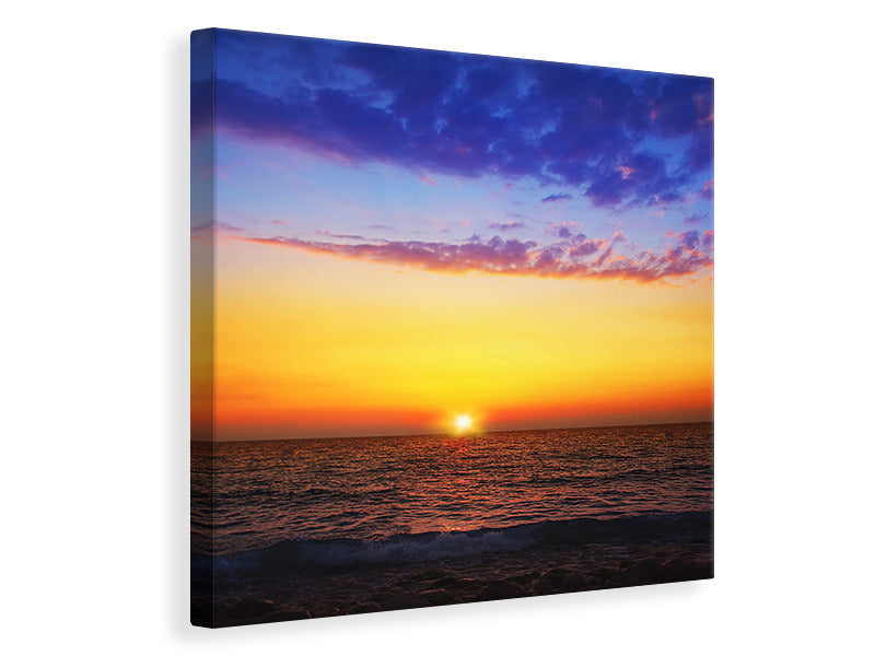 Canvas print Vibrant Sunset
