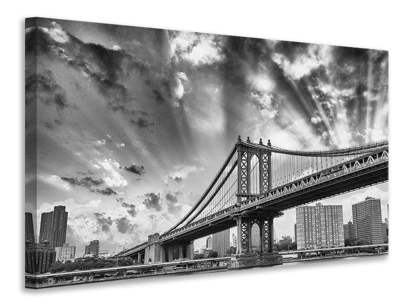 Canvas print Manhattan Bridge